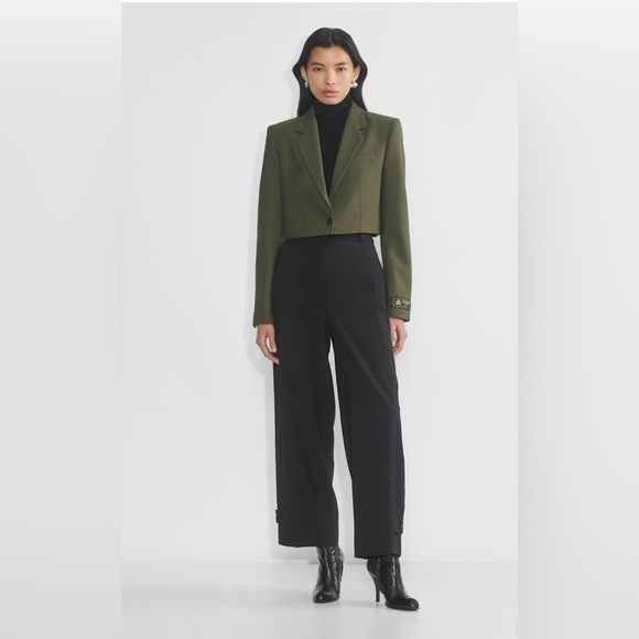ARITZIA BabatonArbus Blazer Olive Green size 10
